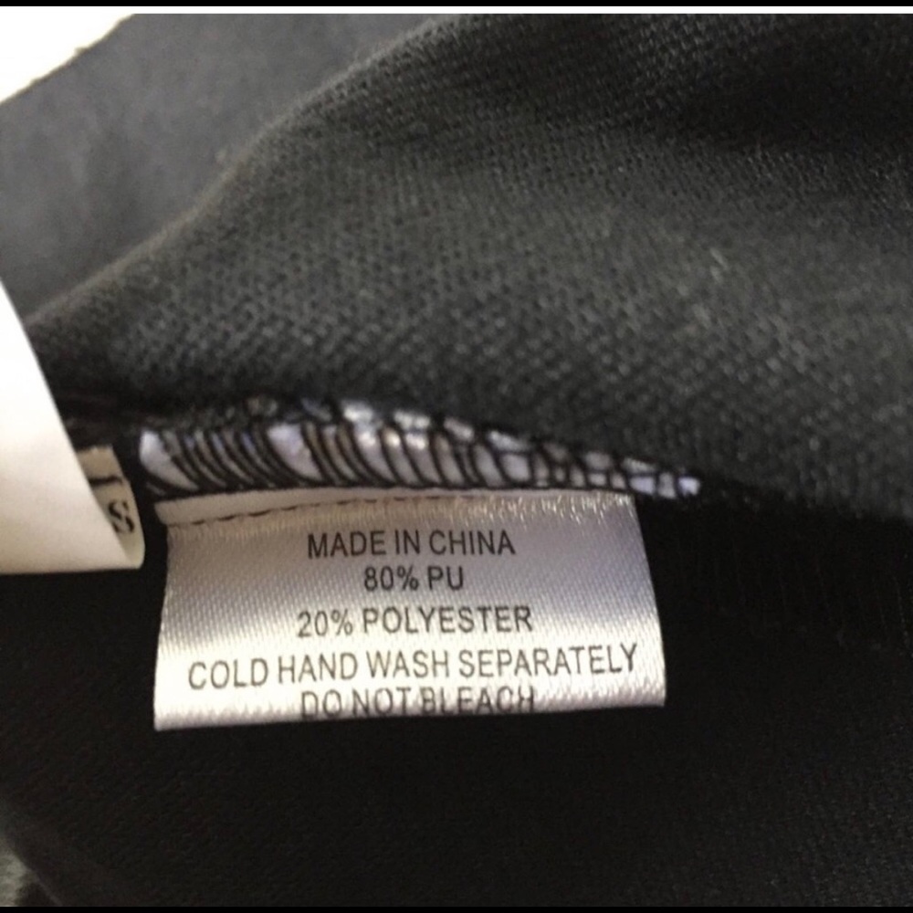 Silver Wishes Faux Vegan Leather Suede Mini Skirt - Picture 5 of 9